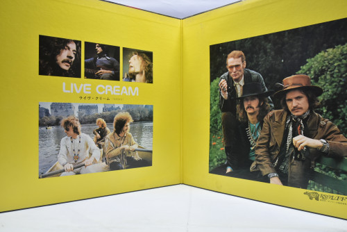 Cream [크림, 에릭 클랩튼] - Live Cream ㅡ 중고 수입 오리지널 아날로그 LP