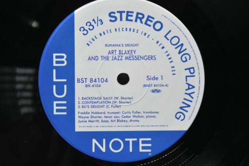 Art Blakey &amp; The Jazz Messengers [아트 블레이키, 재즈 메신저스] ‎- Buhaina&#039;s Delight - 중고 수입 오리지널 아날로그 LP