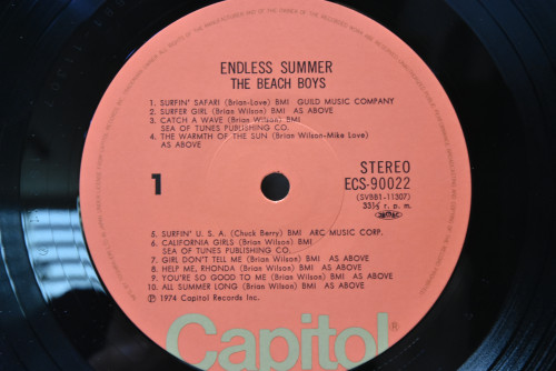The Beach Boys [비치보이스] - Endless Summer ㅡ 중고 수입 오리지널 아날로그 LP