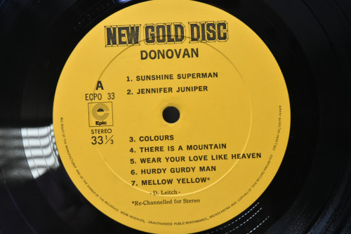 Donovan [도노반] - New Gold Disc ㅡ 중고 수입 오리지널 아날로그 LP
