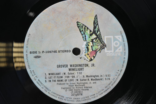 Grover Washington, Jr. [그로버 워싱턴 주니어]- Winelight - 중고 수입 오리지널 아날로그 LP