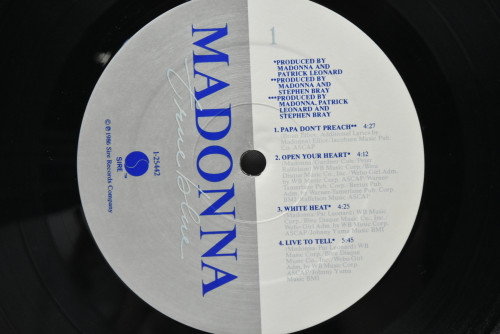 Madonna [마돈나] - True Blue ㅡ 중고 수입 오리지널 아날로그 LP