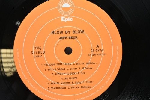 Jeff Beck [제프 벡] - Blow By Blow ㅡ 중고 수입 오리지널 아날로그 LP