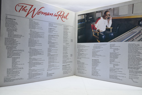 Stevie Wonder - The Woman In Red  (Selections From The Original Movie Picture Soundtrack) ㅡ 중고 수입 오리지널 아날로그 LP