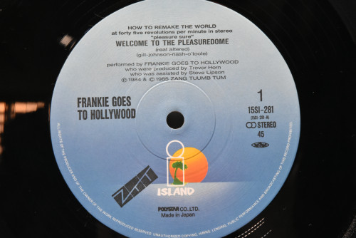 Frankie Goes To Hollywood [프랭키 고즈 투 할리우드] - Welcome To The Pleasuredome ㅡ 중고 수입 오리지널 아날로그 LP