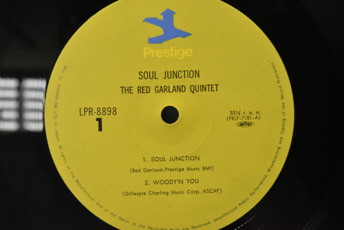The Red Garland Quintet Featuring John Coltrane And Donald Byrd [레드 갈란드, 존 콜트레인, 도날드 버드] - Soul Junction - 중고 수입 오리지널 아날로그 LP