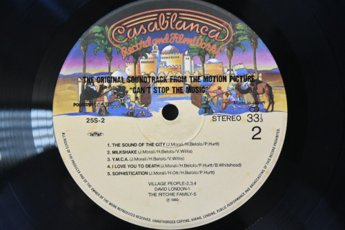 Village People [빌리지 피플] - Can&#039;t Stop The Music - The Original Soundtrack Album ㅡ 중고 수입 오리지널 아날로그 LP