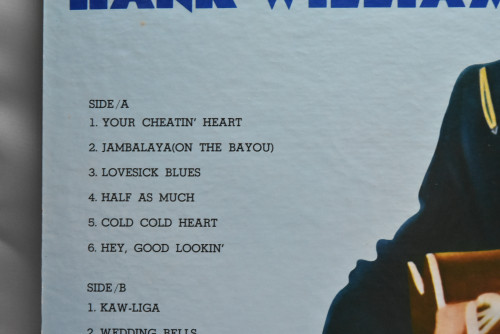 Hank Williams [행크 윌리암스] - The Very Best Of Hank Williams ㅡ 중고 수입 오리지널 아날로그 LP
