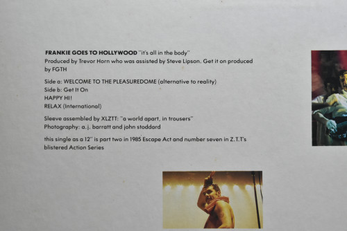 Frankie Goes To Hollywood [프랭키 고즈 투 할리우드] - Welcome To The Pleasuredome ㅡ 중고 수입 오리지널 아날로그 LP