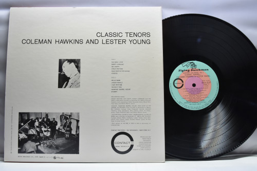 Coleman Hawkins / Lester Young [콜맨 호킨스, 레스터 영] ‎- Classic Tenors  - 중고 수입 오리지널 아날로그 LP