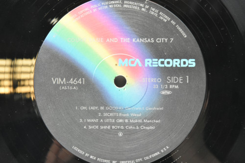 Count Basie And The Kansas City [카운트 베이시] ‎- Count Basie And The Kansas City 7 - 중고 수입 오리지널 아날로그 LP