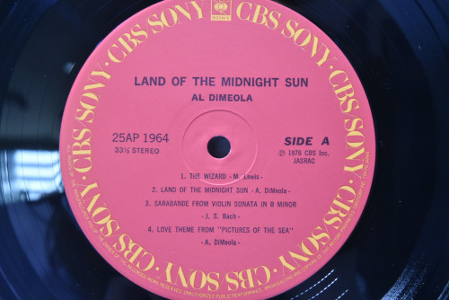 Al Di Meola [알 디 메올라] - Land Of The Midnight Sun - 중고 수입 오리지널 아날로그 LP