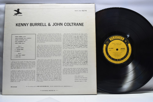 Kenny Burrell &amp; John Coltrane [케니 버렐, 존 콜트레인] - Kenny Burrell &amp; John Coltrane - 중고 수입 오리지널 아날로그 LP