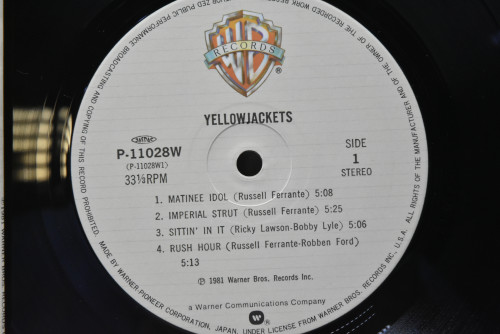 Yellowjackets [옐로우자켓] - Yellowjackets - 중고 수입 오리지널 아날로그 LP