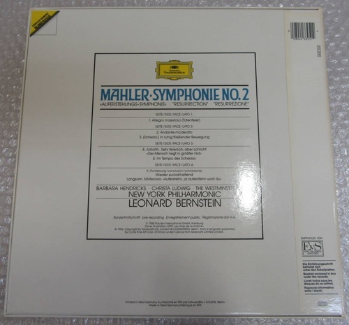 Mahler - Symphony No.2 - Leonard Bernstein