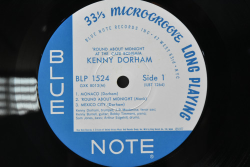 Kenny Dorham [케니 도햄] - &#039;Round About Midnight At The Cafe Bohemia (KING) - 중고 수입 오리지널 아날로그 LP