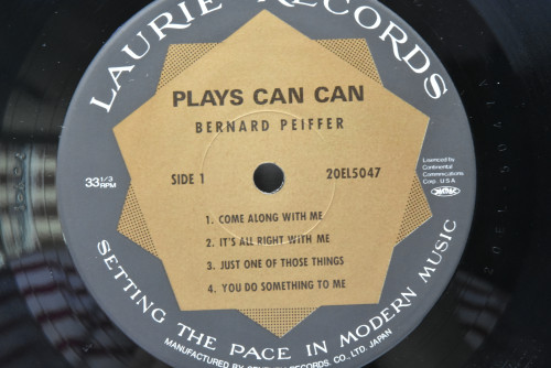 Bernard Peiffer Plays Cole Porter [버나드 파이퍼] ‎- Bernard Peiffer Plays Cole Porter&#039;s Can-Can - 중고 수입 오리지널 아날로그 LP