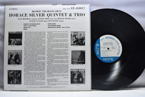 The Horace Silver Quintet &amp; The Horace Silver Trio [호레이스 실버] - Blowin&#039; The Blues Away (KING) - 중고 수입 오리지널 아날로그 LP