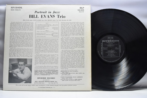 Bill Evans Trio [빌 에반스] ‎- Portrait In Jazz - 중고 수입 오리지널 아날로그 LP