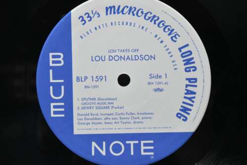 Lou Donaldson [루 도날드슨] ‎- Lou Takes Off - 중고 수입 오리지널 아날로그 LP