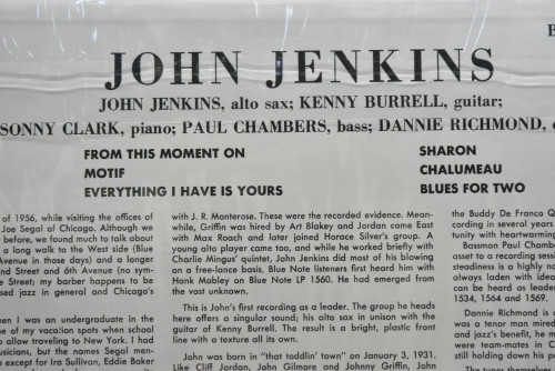 John Jenkins / Kenny Burrell [존 젠킨스, 케니 버렐] - John Jenkins With Kenny Burrell (NO OPEN) - 중고 수입 오리지널 아날로그 LP