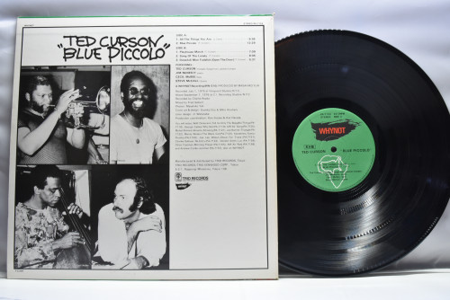 Ted Curson [테드 커슨] ‎- Blue Piccolo (Promo) - 중고 수입 오리지널 아날로그 LP