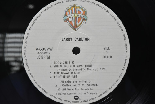 Larry Carlton [래리 칼튼] - Larry Carlton - 중고 수입 오리지널 아날로그 LP