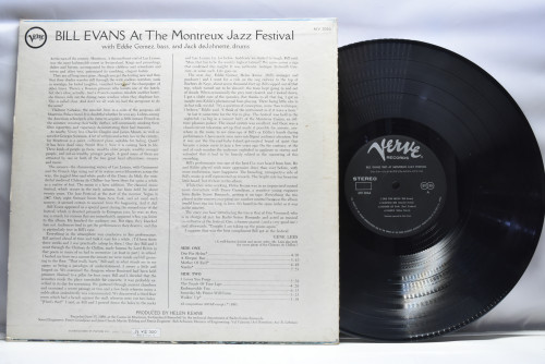 Bill Evans [빌 에반스] ‎- At The Montreux Jazz Festival - 중고 수입 오리지널 아날로그 LP