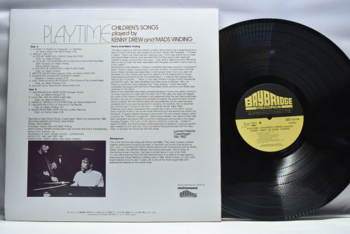 Kenny Drew And Mads Vinding [케니 드류] ‎- Playtime / Children&#039;s Song - 중고 수입 오리지널 아날로그 LP