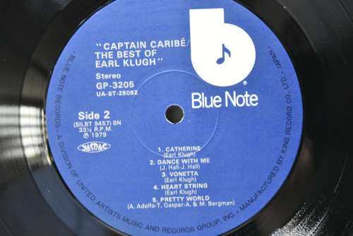 Earl Klugh [얼 클루] - Captain Caribe - The Best Of Earl Klugh - 중고 수입 오리지널 아날로그 LP
