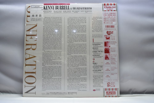 Kenny Burrell &amp; The Jazz Guitar Band [케니 버렐] ‎- Generation (PROMO, NO OPEN) - 중고 수입 오리지널 아날로그 LP