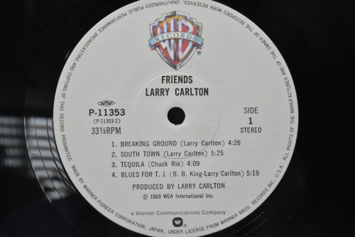 Larry Carlton [래리 칼튼] - Friends - 중고 수입 오리지널 아날로그 LP