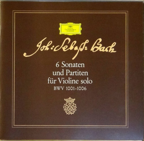 Bach- Sonatas &amp; Partitas for Solo Violin - Henryk Szeryng