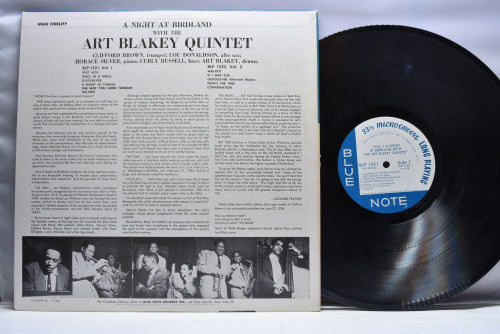 Art Blakey Quintet [아트 블레이키] ‎- A Night At Birdland, Volume 1 (KING) - 중고 수입 오리지널 아날로그 LP