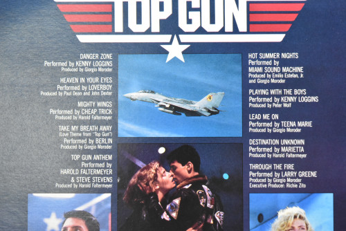 Various - Top Gun (Original Motion Picture Soundtrack) ㅡ 중고 수입 오리지널 아날로그 LP