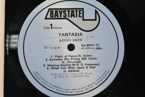 Kenny Drew [케니 드류] ‎- Fantasia - 중고 수입 오리지널 아날로그 LP