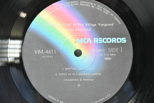 John Coltrane [존 콜트레인] ‎- &quot;Live&quot; At The Village Vanguard - 중고 수입 오리지널 아날로그 LP