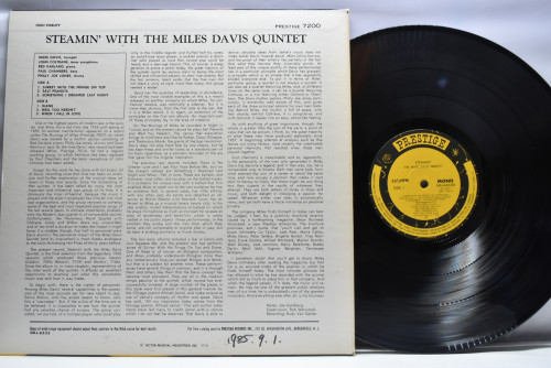 The Miles Davis Quintet [마일스 데이비스] - Steamin&#039; With The Miles Davis Quintet - 중고 수입 오리지널 아날로그 LP