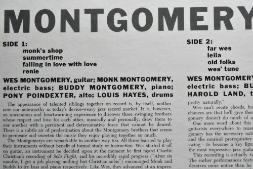 Monk Montgomery, Wes Montgomery, Buddy Montgomery, Harold Land, Pony Poindexter, Louis Hayes, Tony Bazley ‎- Montgomeryland - 중고 수입 오리지널 아날로그 LP