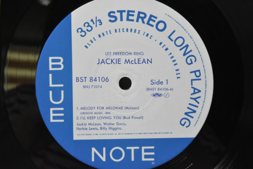 Jackie McLean [재키 맥린] ‎- Let Freedom Ring - 중고 수입 오리지널 아날로그 LP