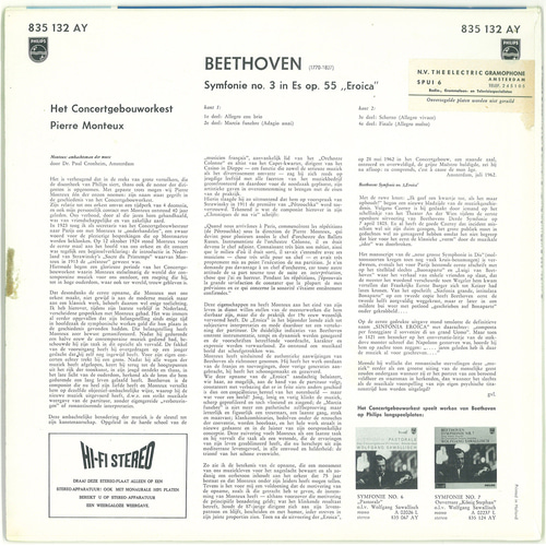 Beethoven - Symphony No.3 &quot;Eroica&quot;  - Pierre Monteux