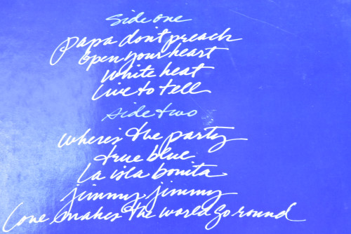 Madonnna [마돈나] - True Blue ㅡ 중고 수입 오리지널 아날로그 LP