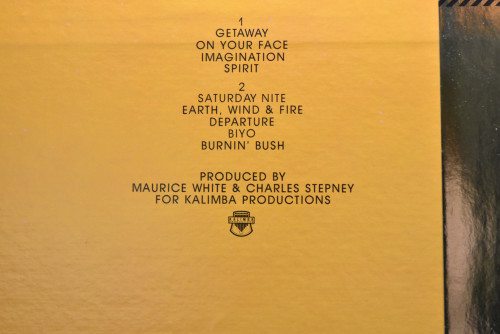 Earth, Wind &amp; Fire [어스 윈드 앤 파이어] - Spirit ㅡ 중고 수입 오리지널 아날로그 LP