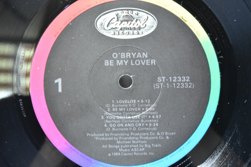 O&#039;Bryan [오 브라이언] - Be My Lover ㅡ 중고 수입 오리지널 아날로그 LP