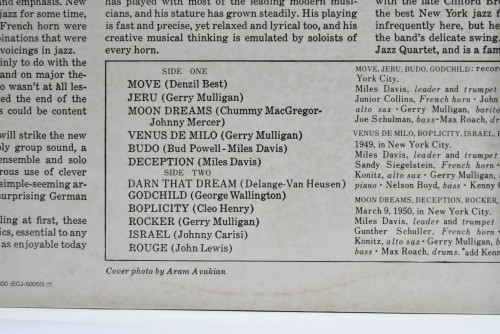 Miles Davis [마일스 데이비스] ‎- Birth Of The Cool - 중고 수입 오리지널 아날로그 LP