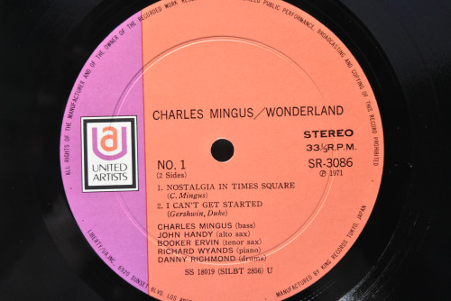 Charles Mingus [찰스 밍거스] ‎- Wonderland - 중고 수입 오리지널 아날로그 LP