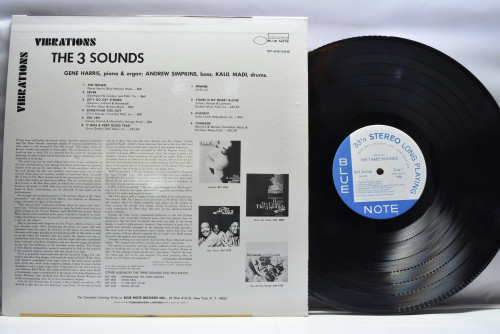 The Three Sounds [쓰리 사운즈] ‎-  Vibrations - 중고 수입 오리지널 아날로그 LP