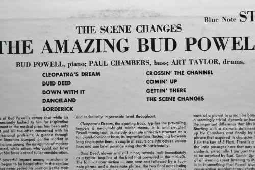 The Amazing Bud Powell [버드 파웰] ‎- The Scene Changes (KING) - 중고 수입 오리지널 아날로그 LP