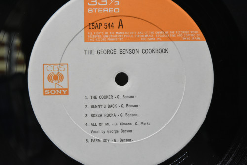 The George Benson Quartet [조지 벤슨] - The George Benson Cookbook  - 중고 수입 오리지널 아날로그 LP