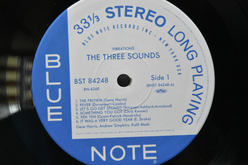 The Three Sounds [쓰리 사운즈] ‎-  Vibrations - 중고 수입 오리지널 아날로그 LP